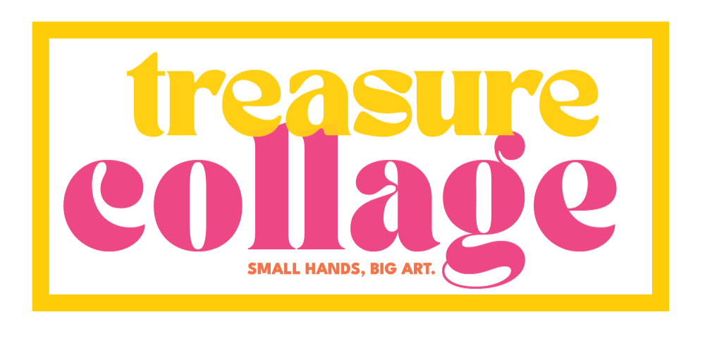 Treasure Collage by The Little Gold Studio