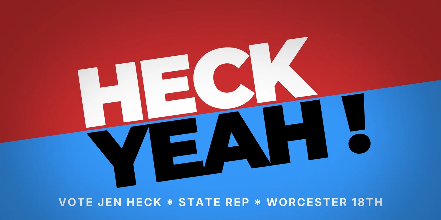 Jen heck for State Representative - Worcester 18th