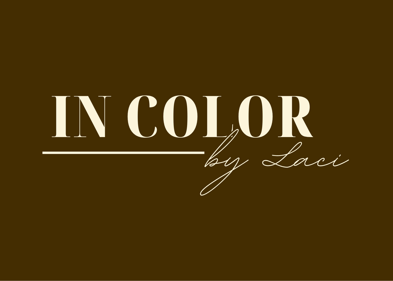 IN COLOR by Laci