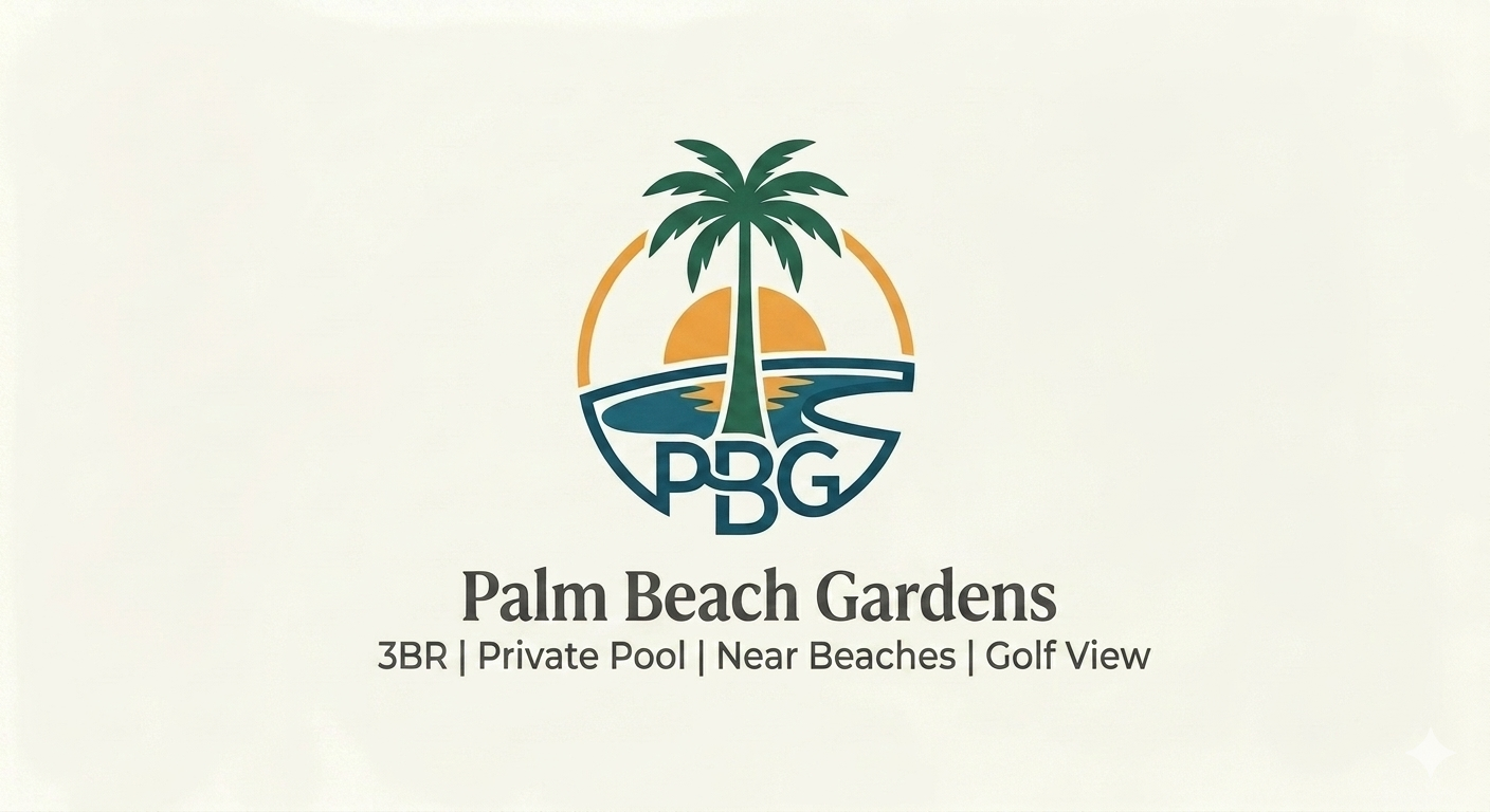 PBG Pool Home: 3BR Golf & Lake View Near Beaches