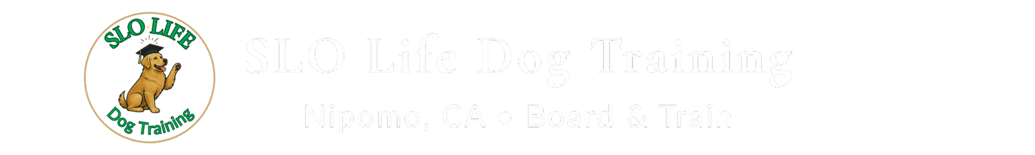 SLO Life Dog Training | Nipomo, CA