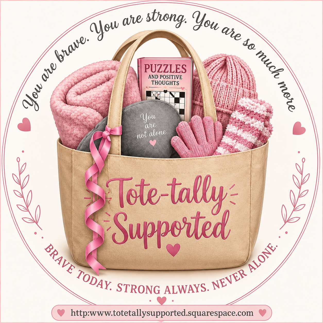 Tote-tally Supported, inc. "Empowering Breast Cancer patients one TOTE at a time."