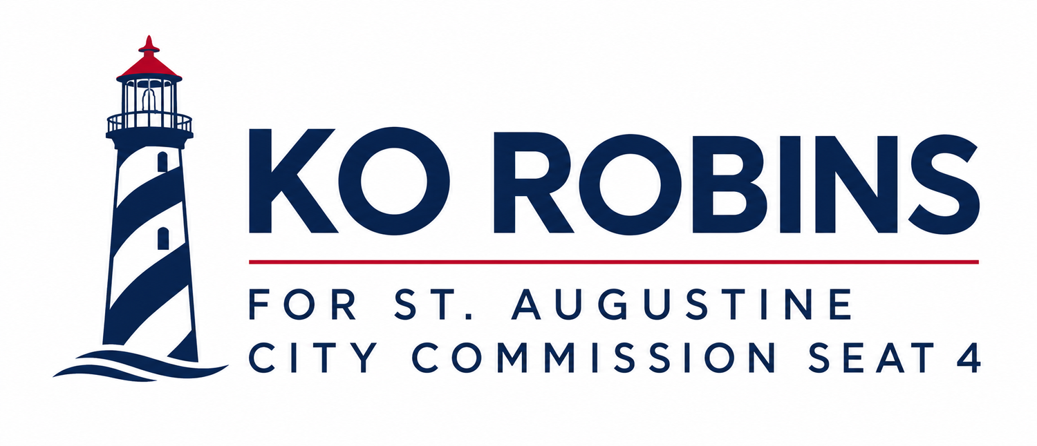 Ko Robins for City Commissioner Seat 4