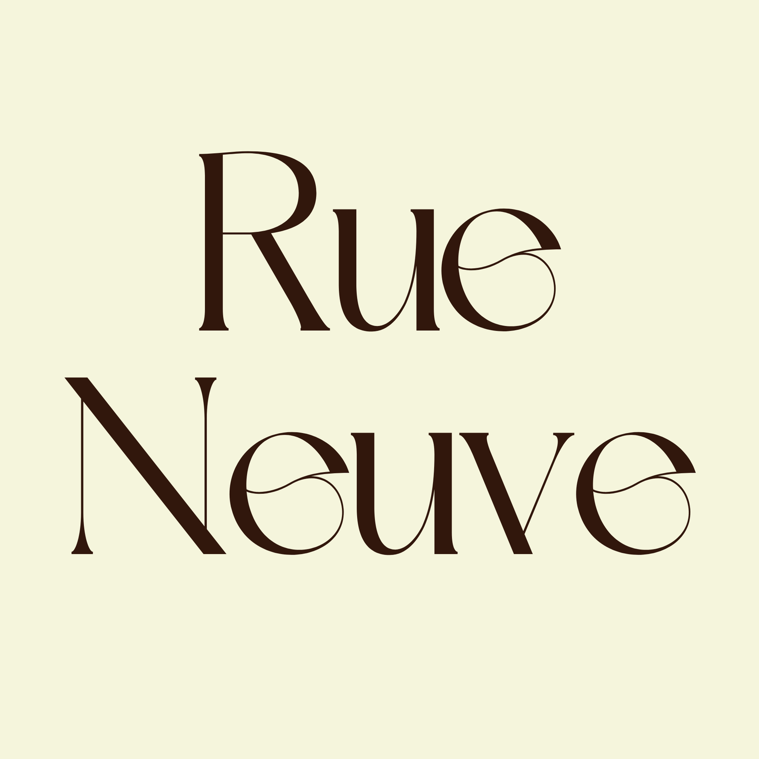 Rue Neuve