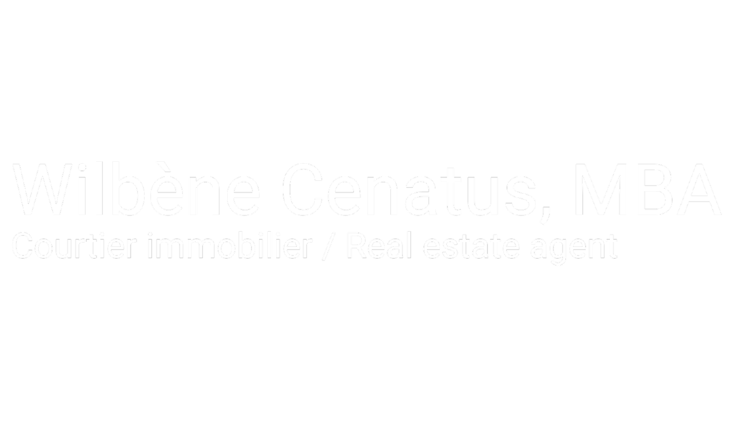 Wilbène Cenatus, MBA