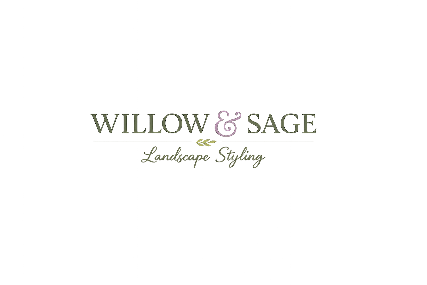 Willow and Sage Landscape Styling