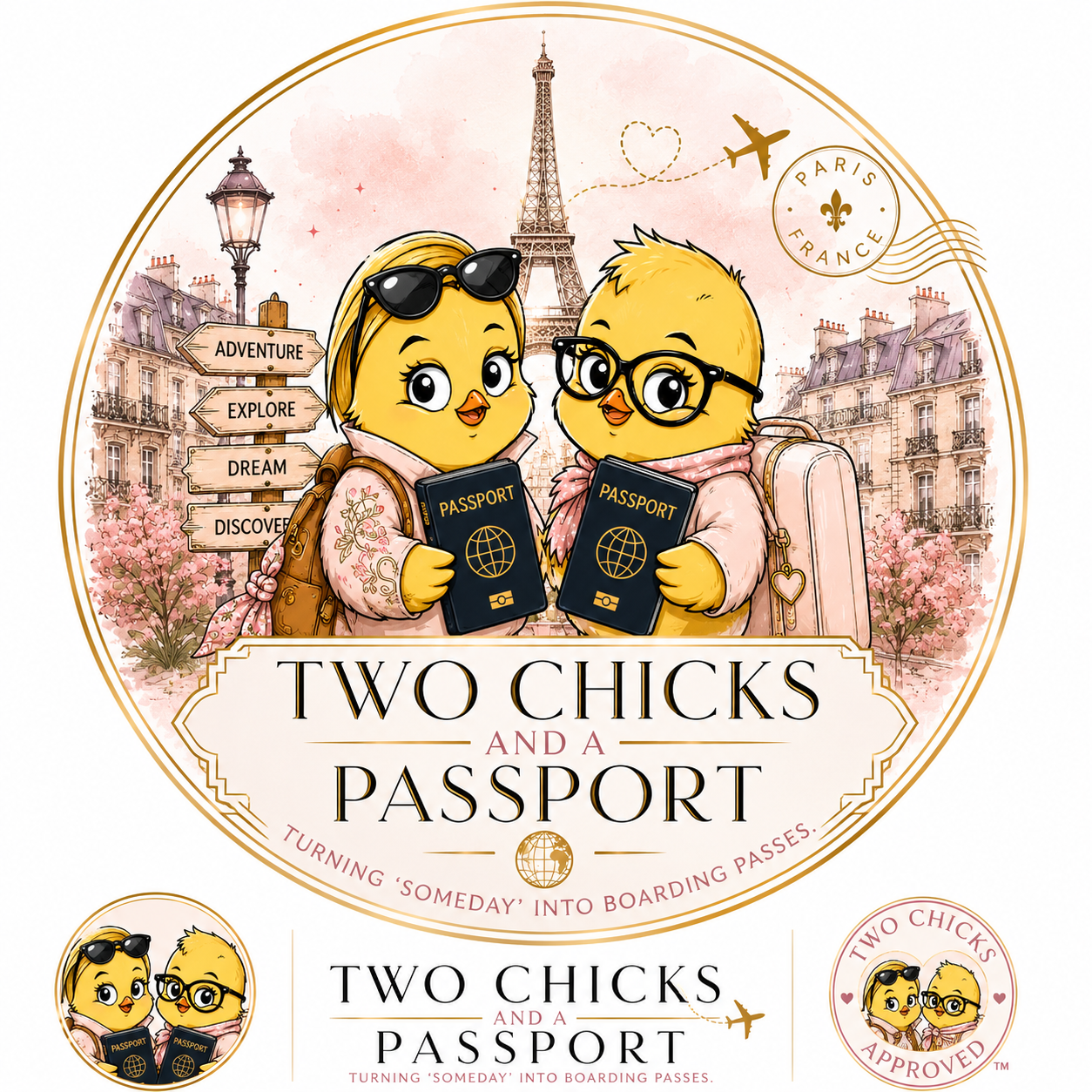 Two Chicks and a Passport