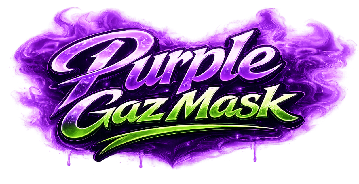 PURPLE GAZ MASK