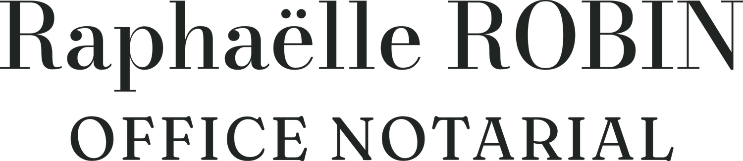 Raphaëlle Robin - Notaire à Paris 18