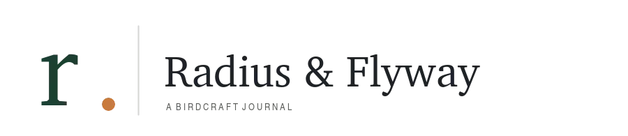 Radius and Flyway: A Birding Journal
