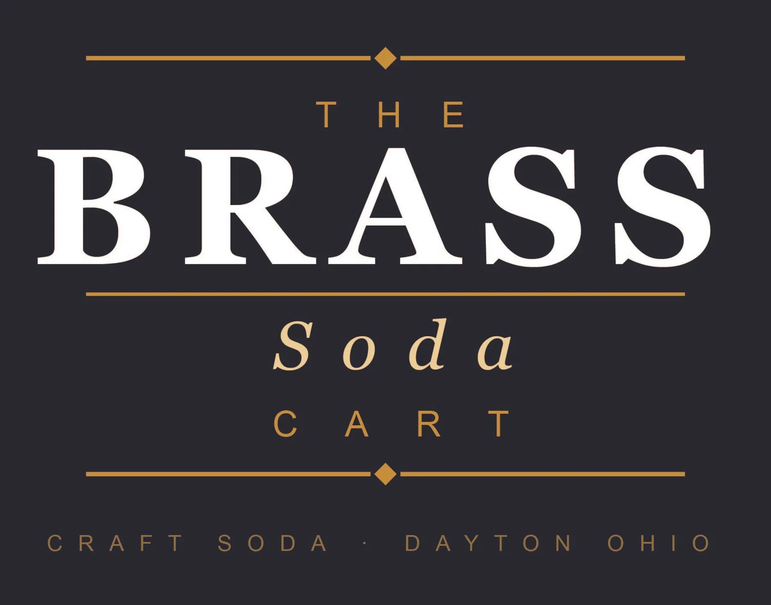 The Brass Soda Cart