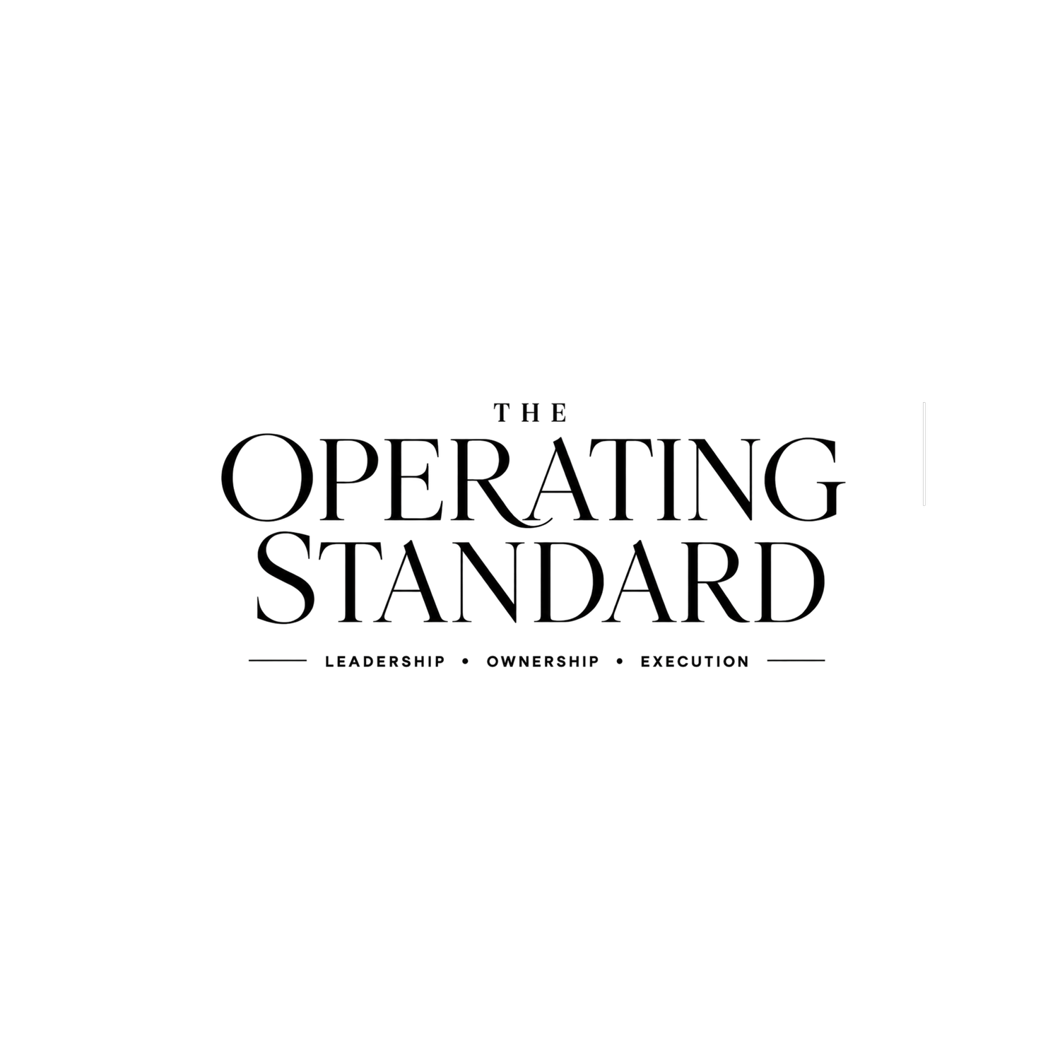 The Operating Standard