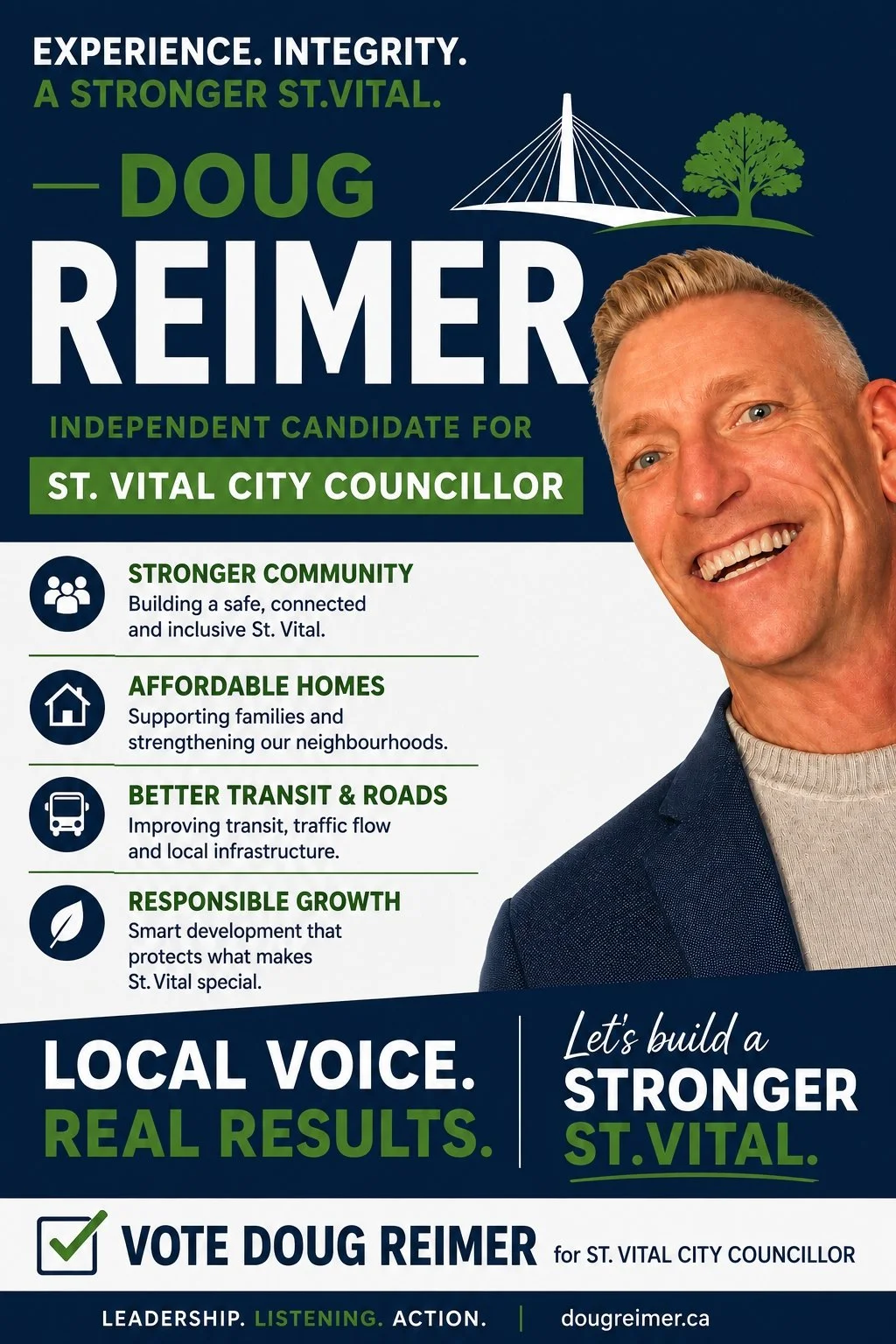 Doug Reimer for St. Vital City Councilor