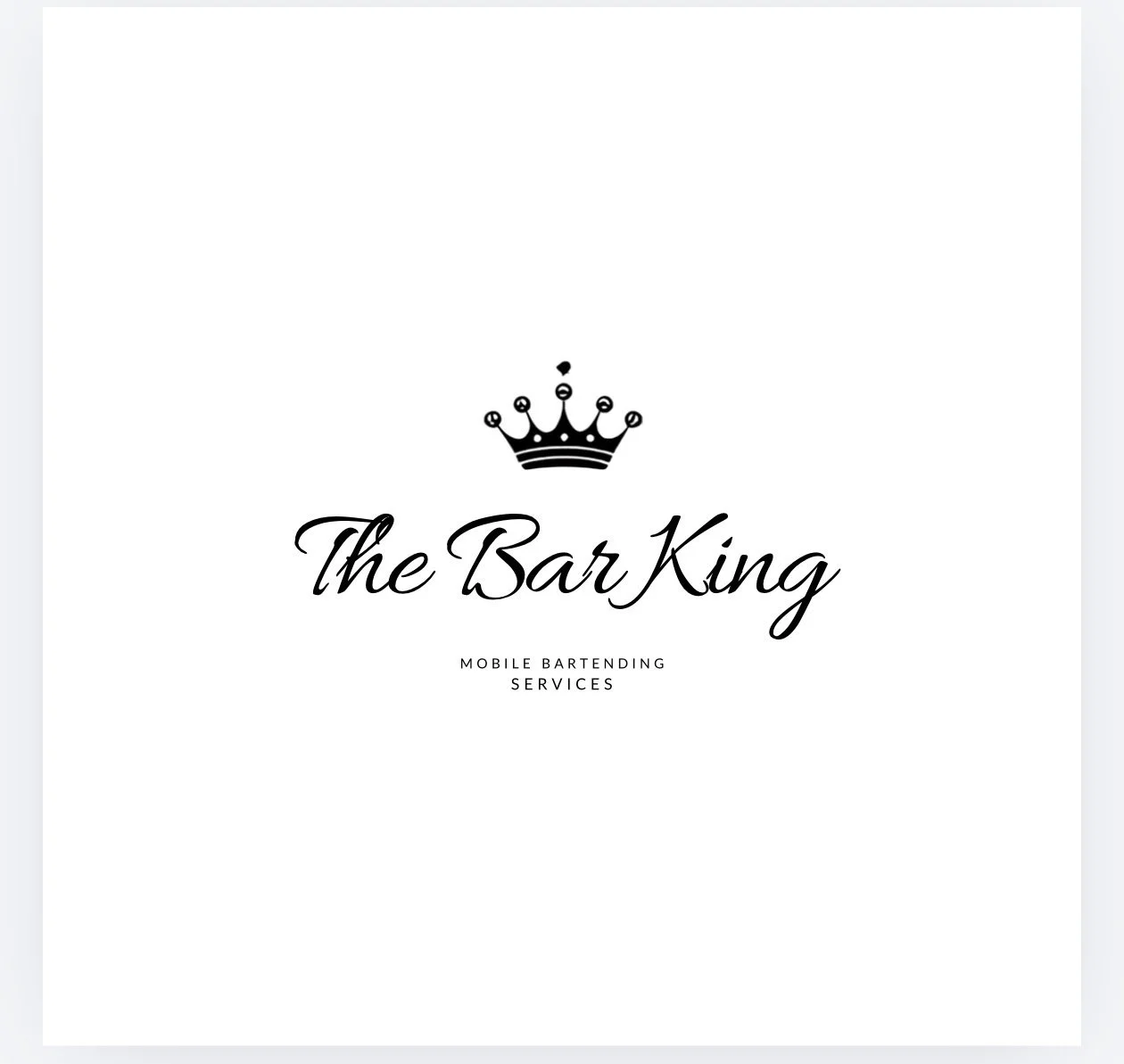 THE BAR KING MOBILE BARTENDING