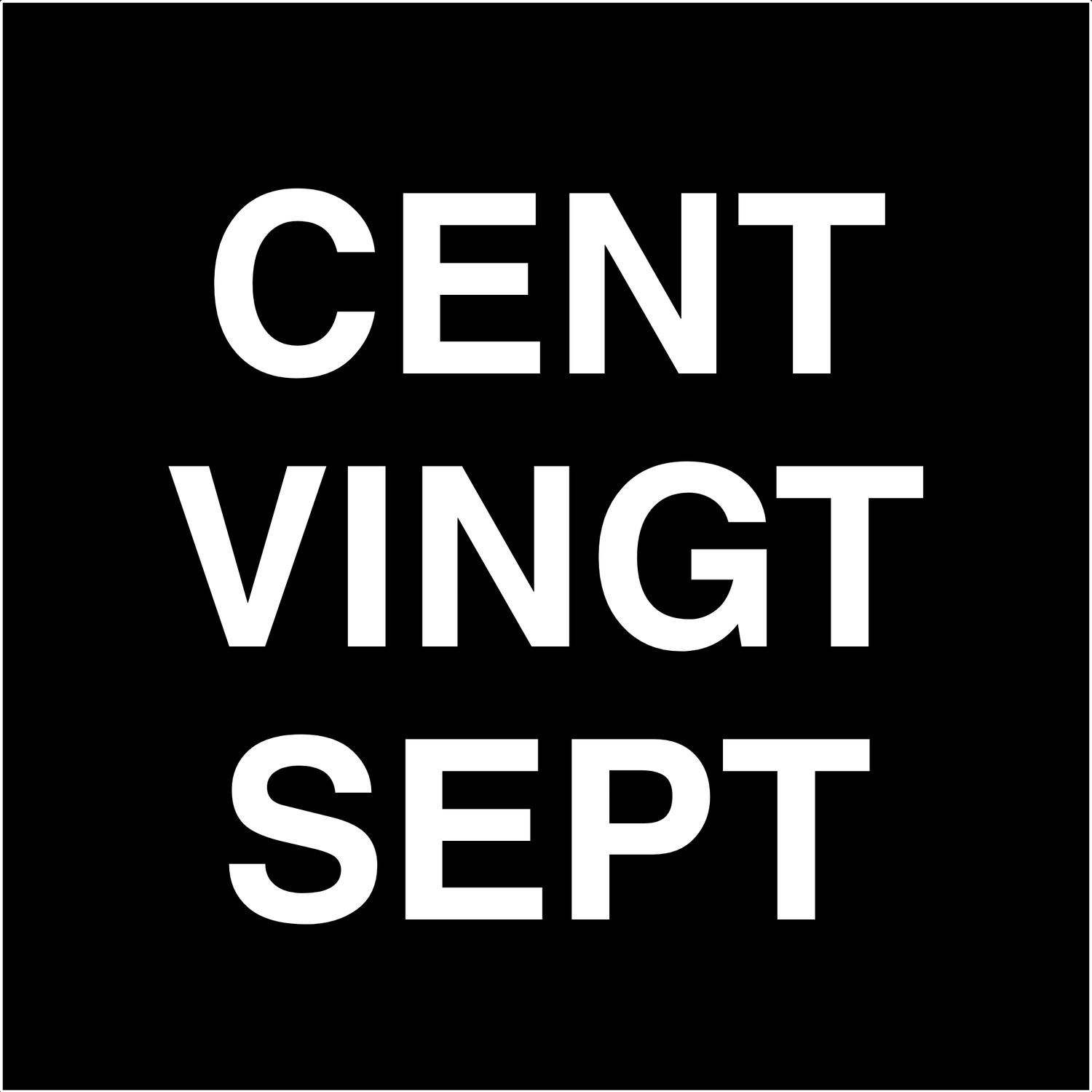 CENT VING SEPT STUDIO