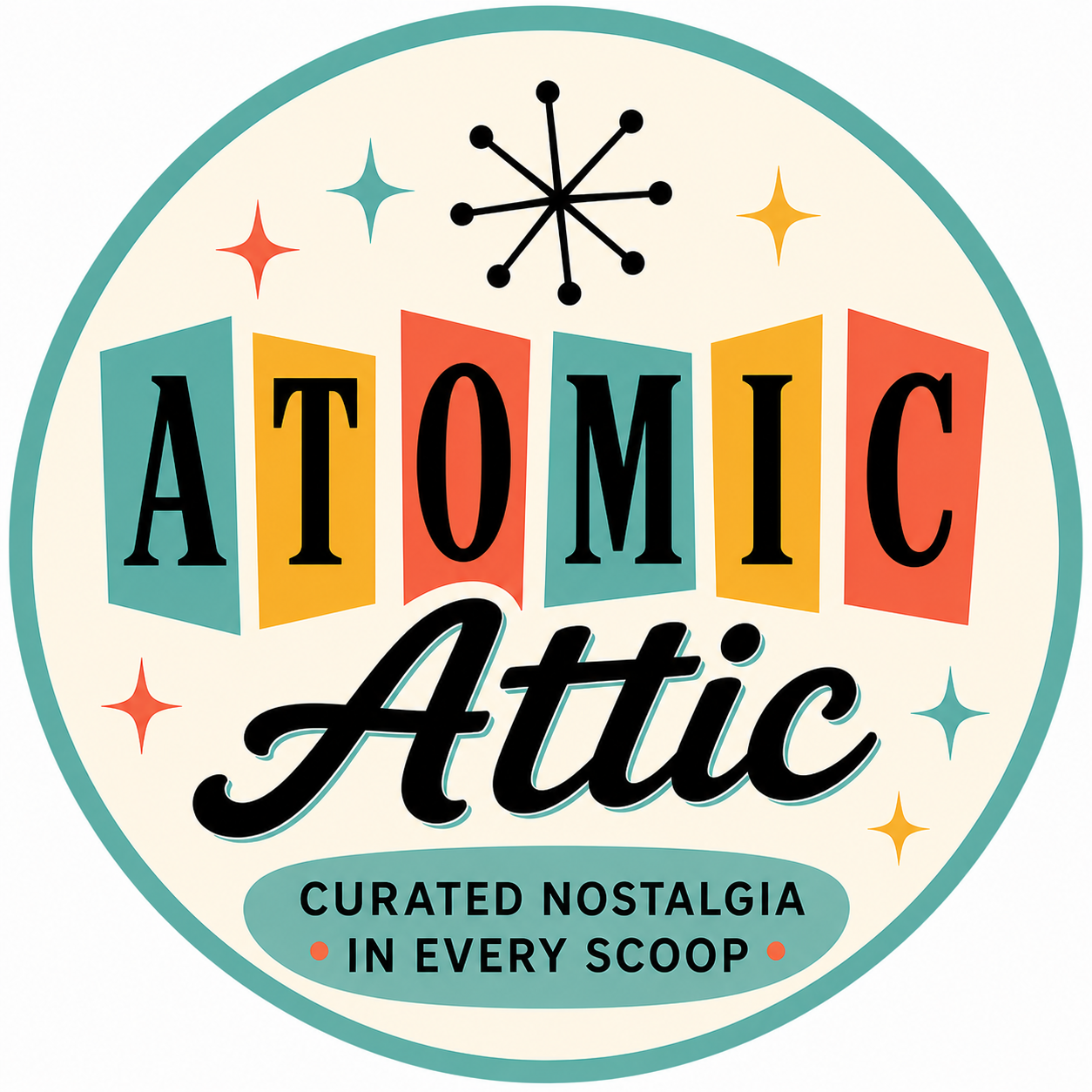 Atomic Attic Curated Retro Mystery Scoops