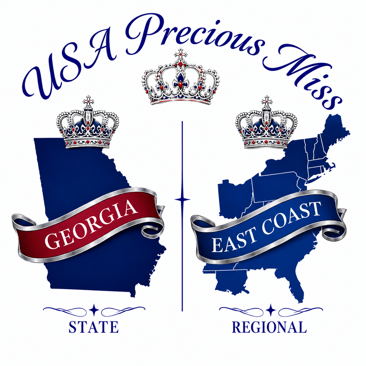 USA Precious Miss Georgia & East Coast