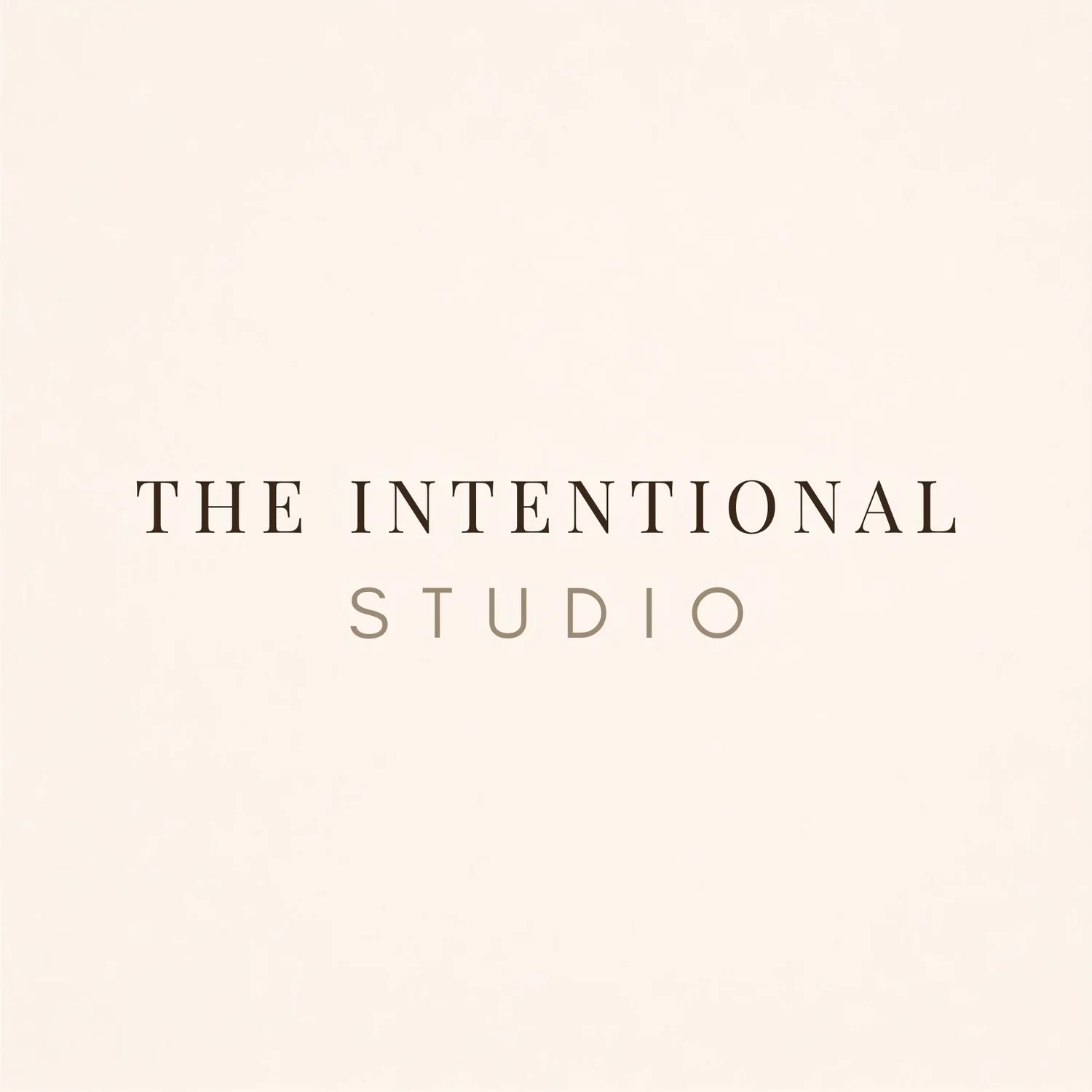 The Intentional Studio