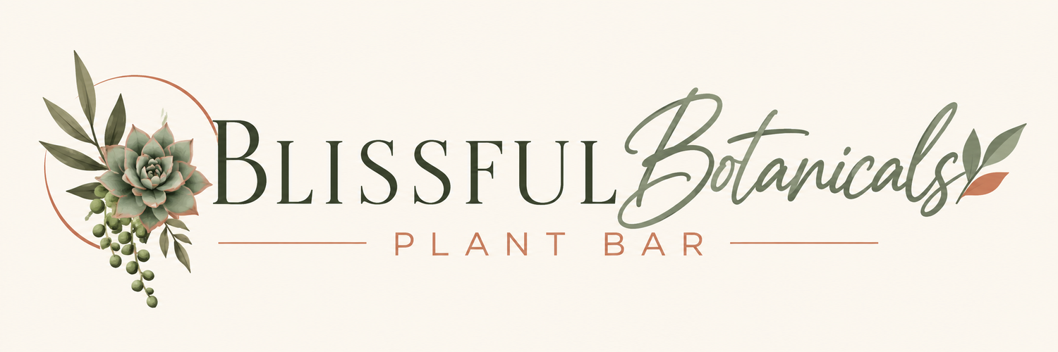 Blissful Botanicals Plant Bar