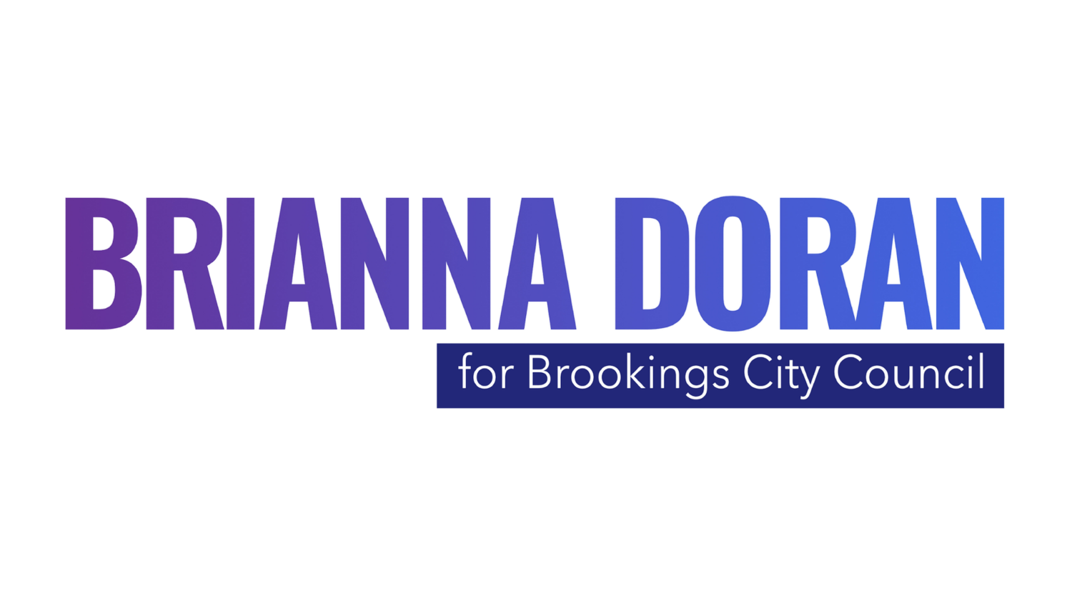 Brianna Doran for Brookings City Council
