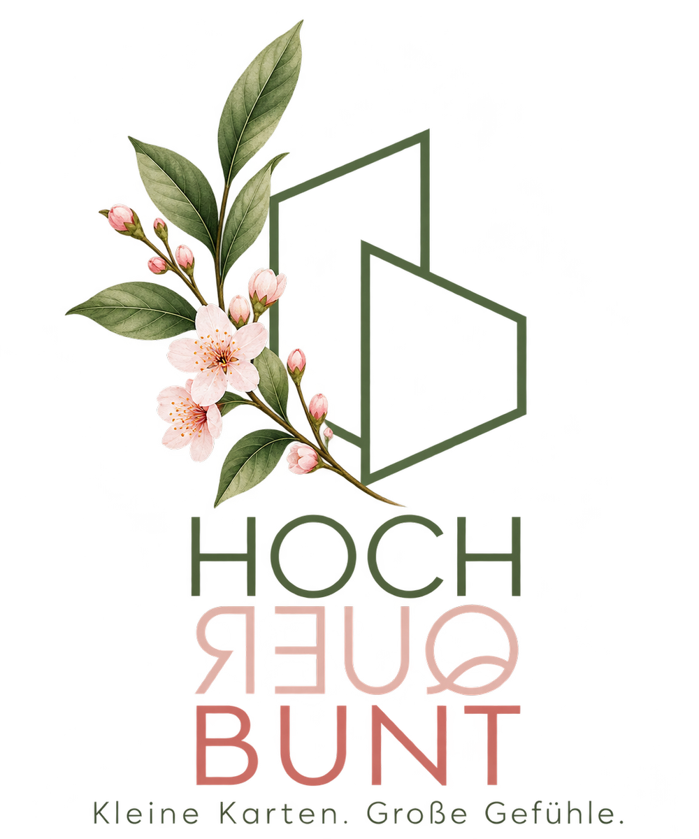 HOCHQUERBUNT – Kleine Karten. Große Gefühle.
