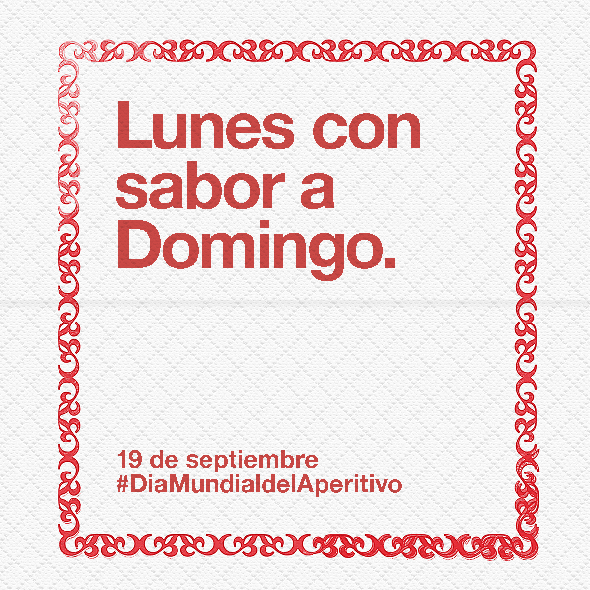 Lunes con sabor a Domingo