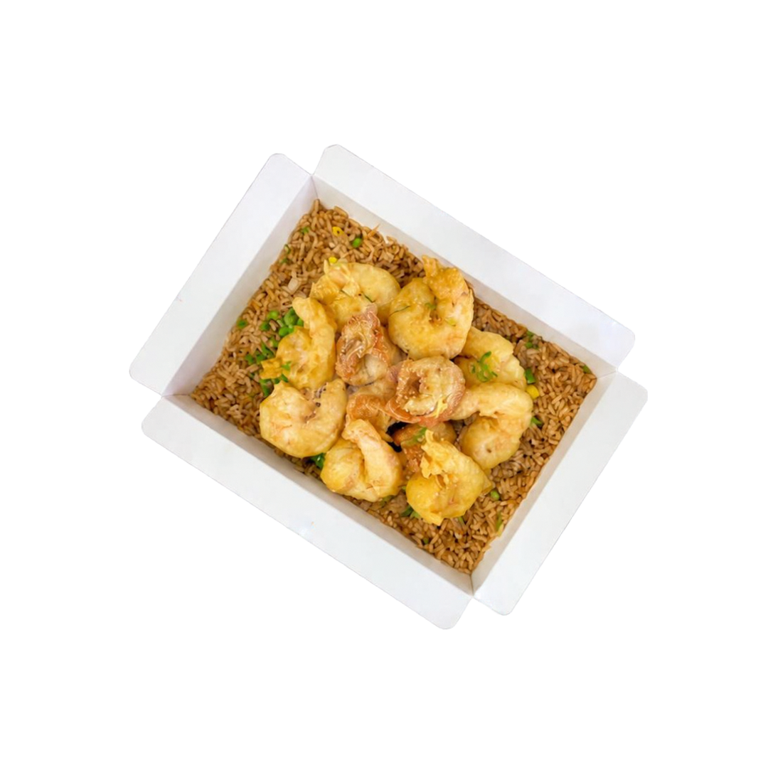 Camarones al Ajo Chili Crisp