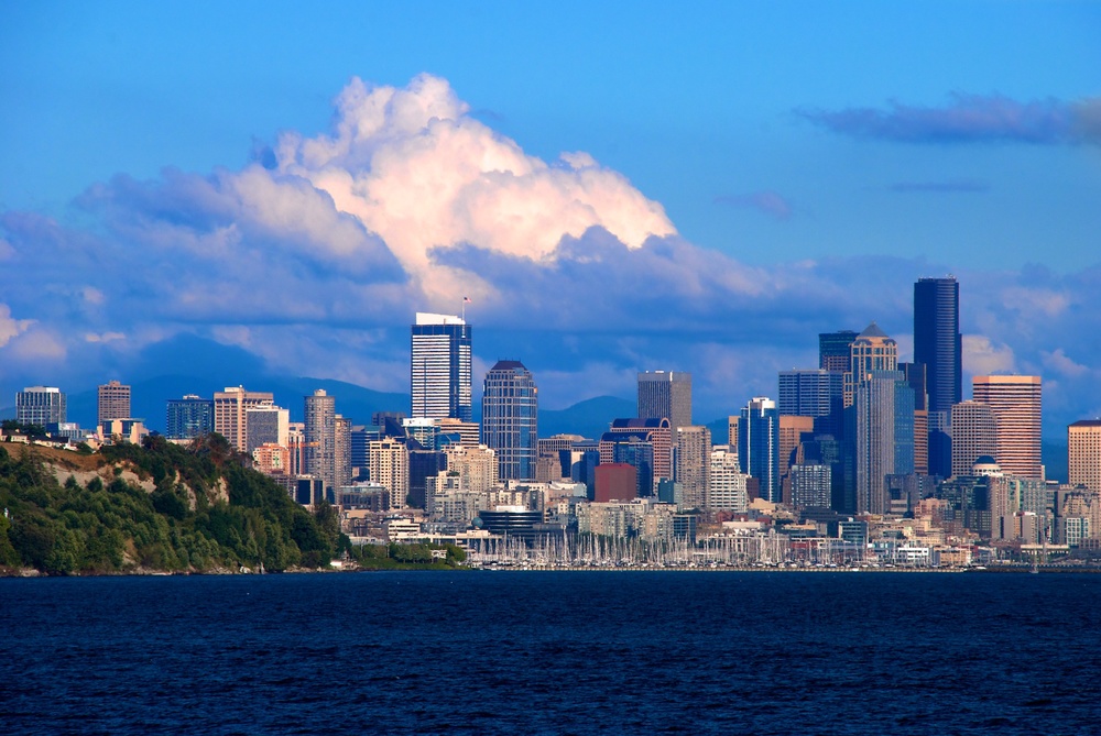 Seattle by Ferry - Jim Nix