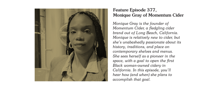 EP-377 Monique Gray of Momentum Cider