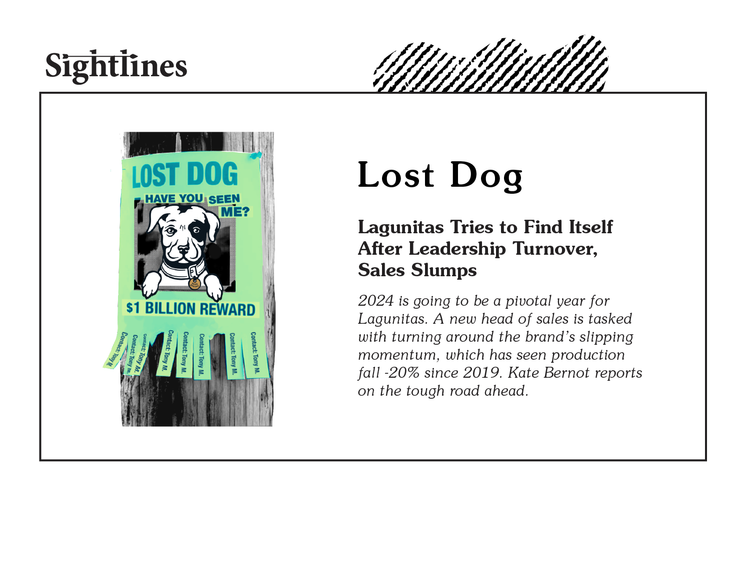 Lost Dog — Lagunitas Tries to Find Itself After Leadership Turnover, Sales Slumps