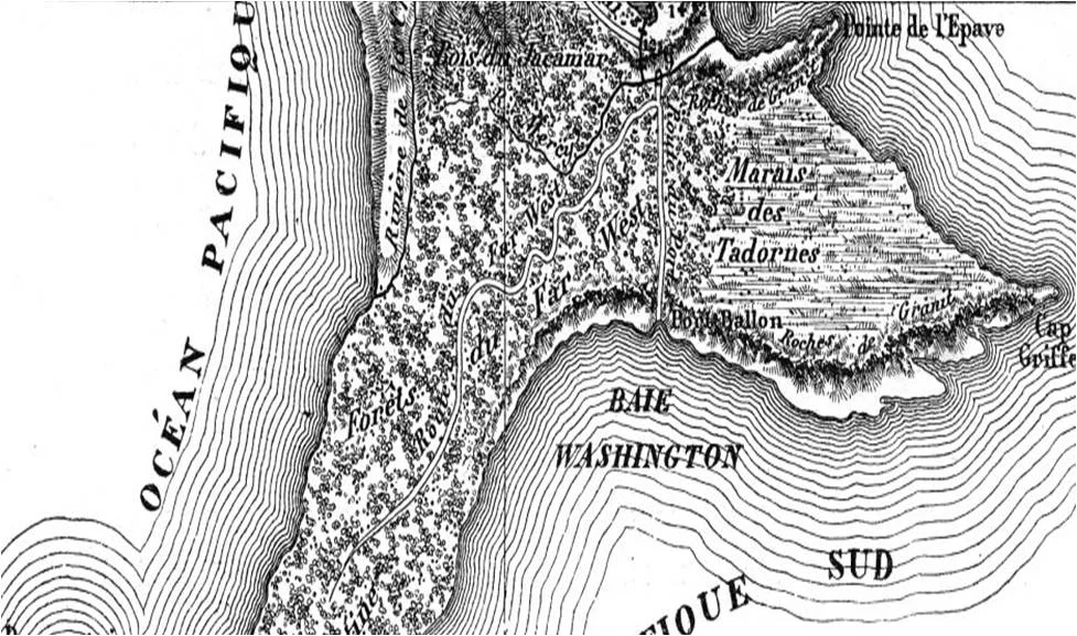 Карта острова линкольна из романа таинственный остров