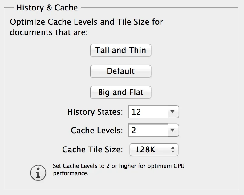 History cache