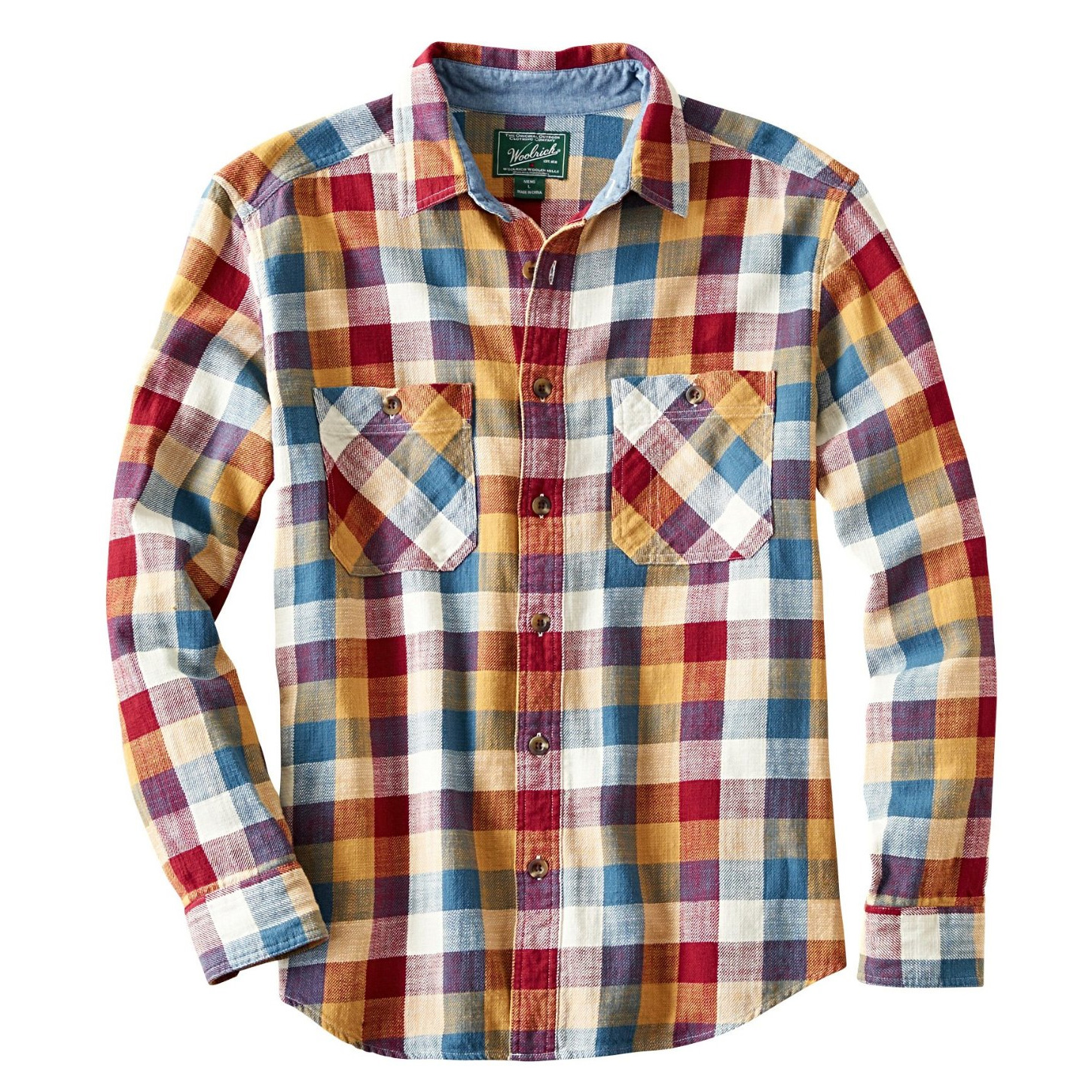 Woolrich рубашка фланелевая