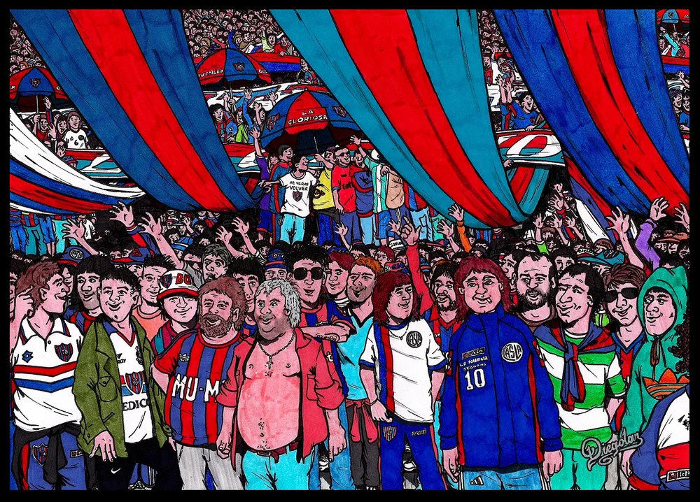 Футбольные хулиганы рисунки