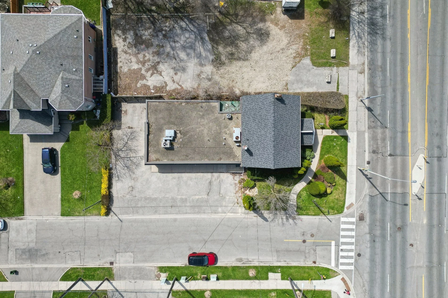 4023 Sheppard Ave East — Aerial Overview