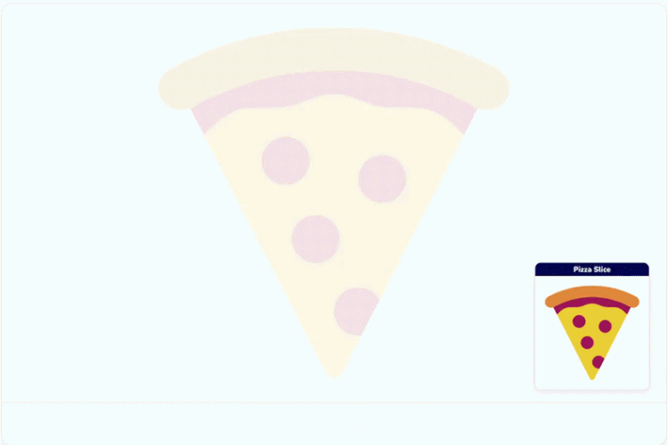 Shapegrams Junior Pizza Puzzle Animation