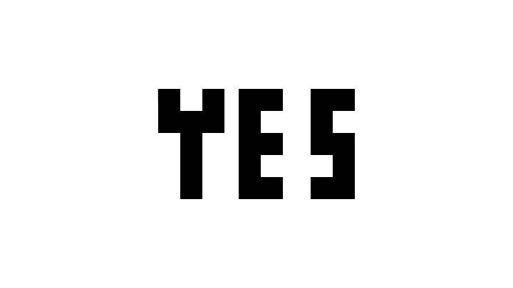 Screenshots of the 4 slides of the YES puzzle template