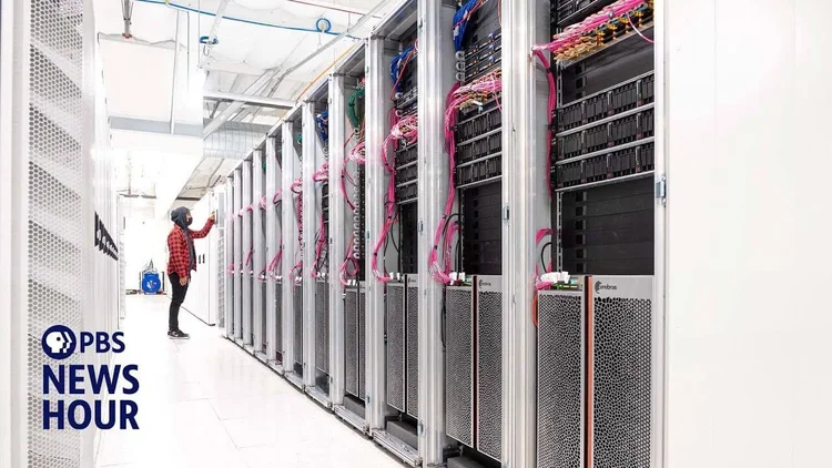 Photo of a server room