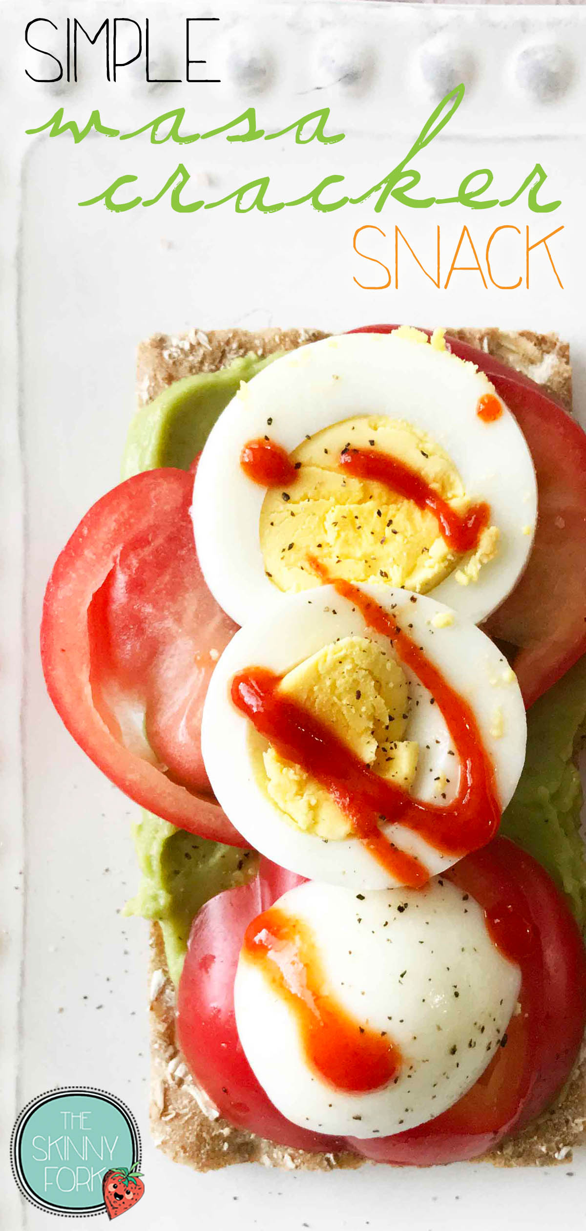 Simple Wasa Cracker Snack