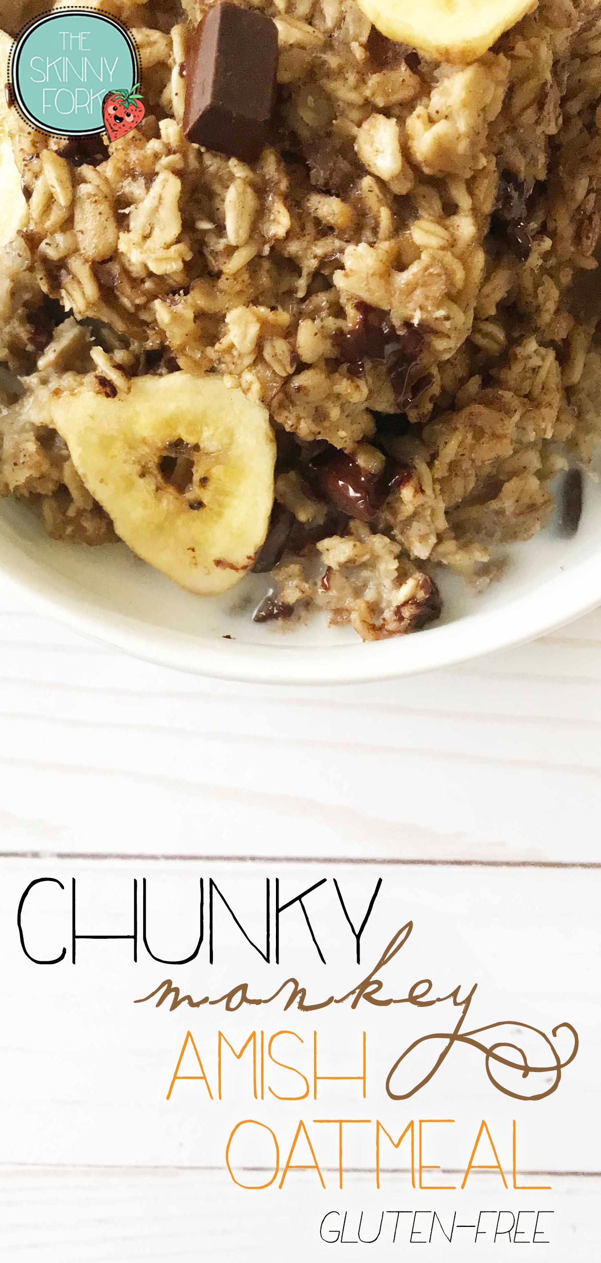 Chunky Monkey Amish Oatmeal