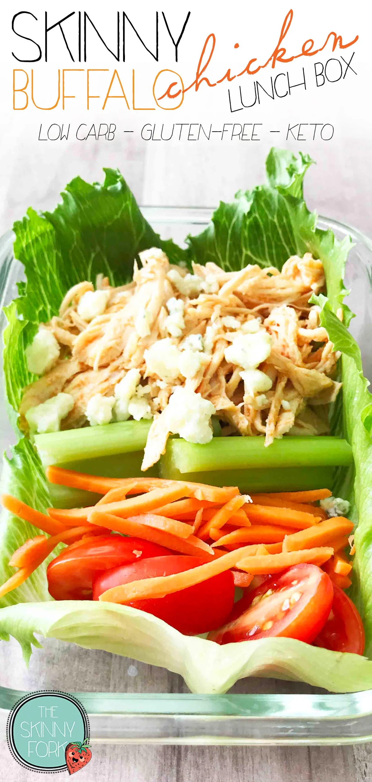 Skinny Buffalo Chicken Lunchbox