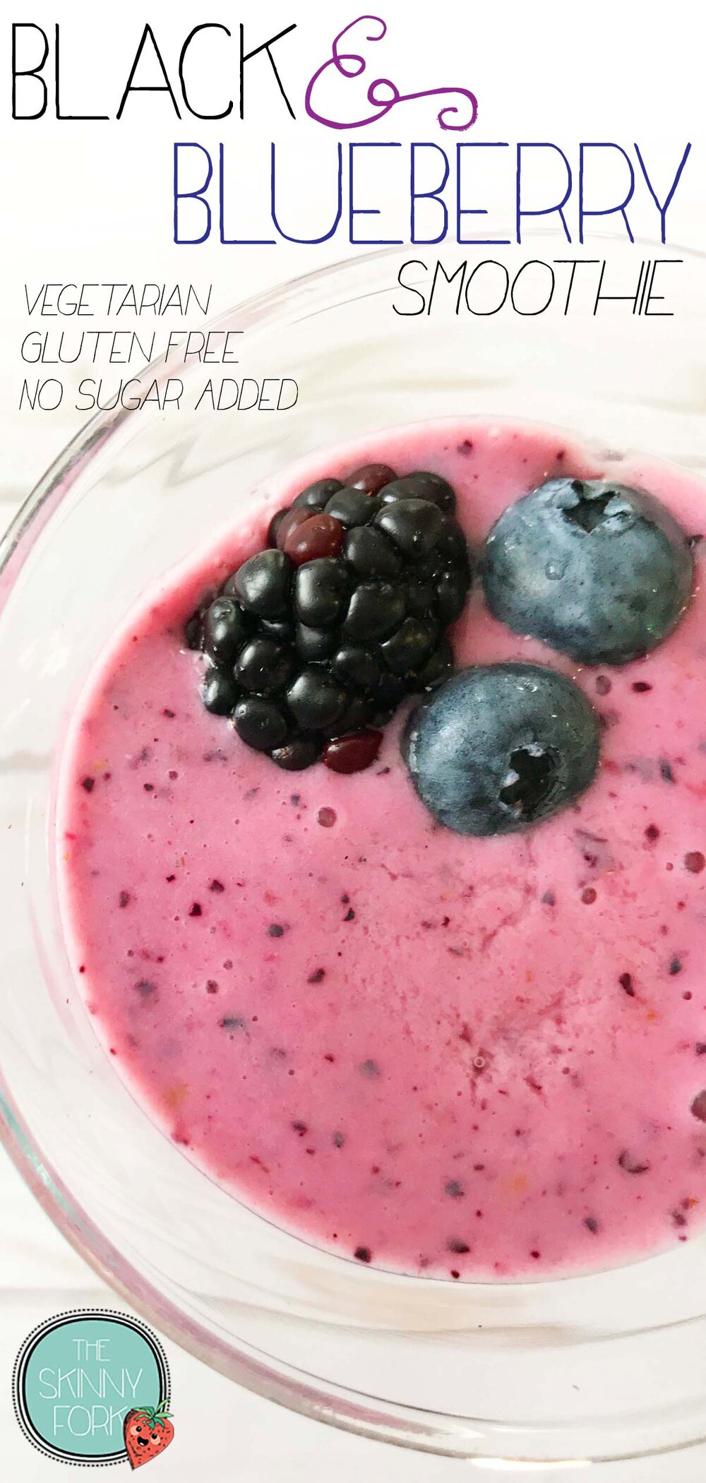 Black & Blueberry Smoothie