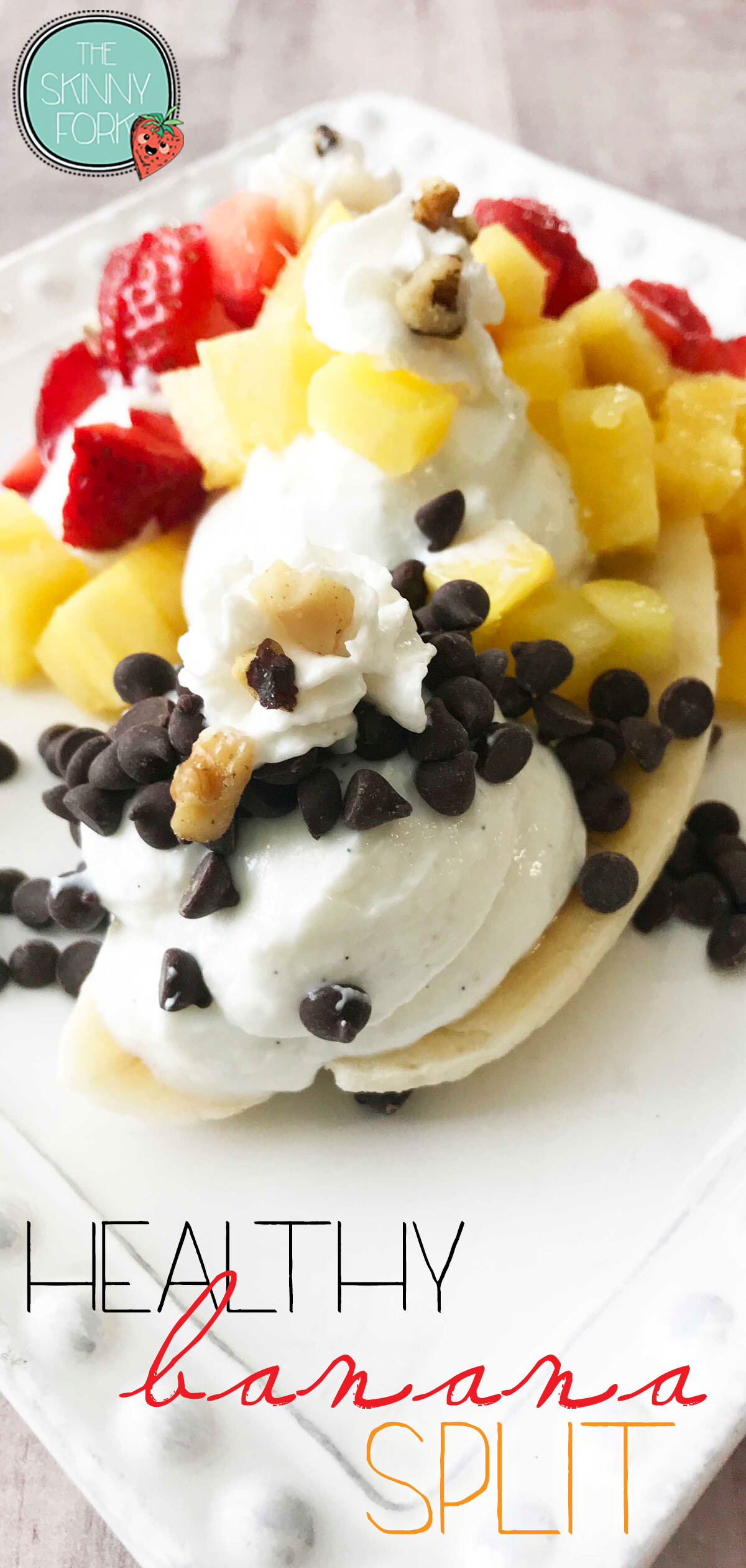 Healthy Breakfast Banana Split