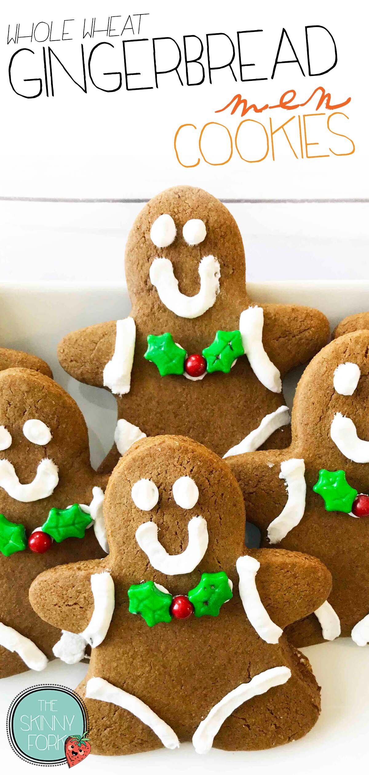 Whole Wheat Gingerbread Men