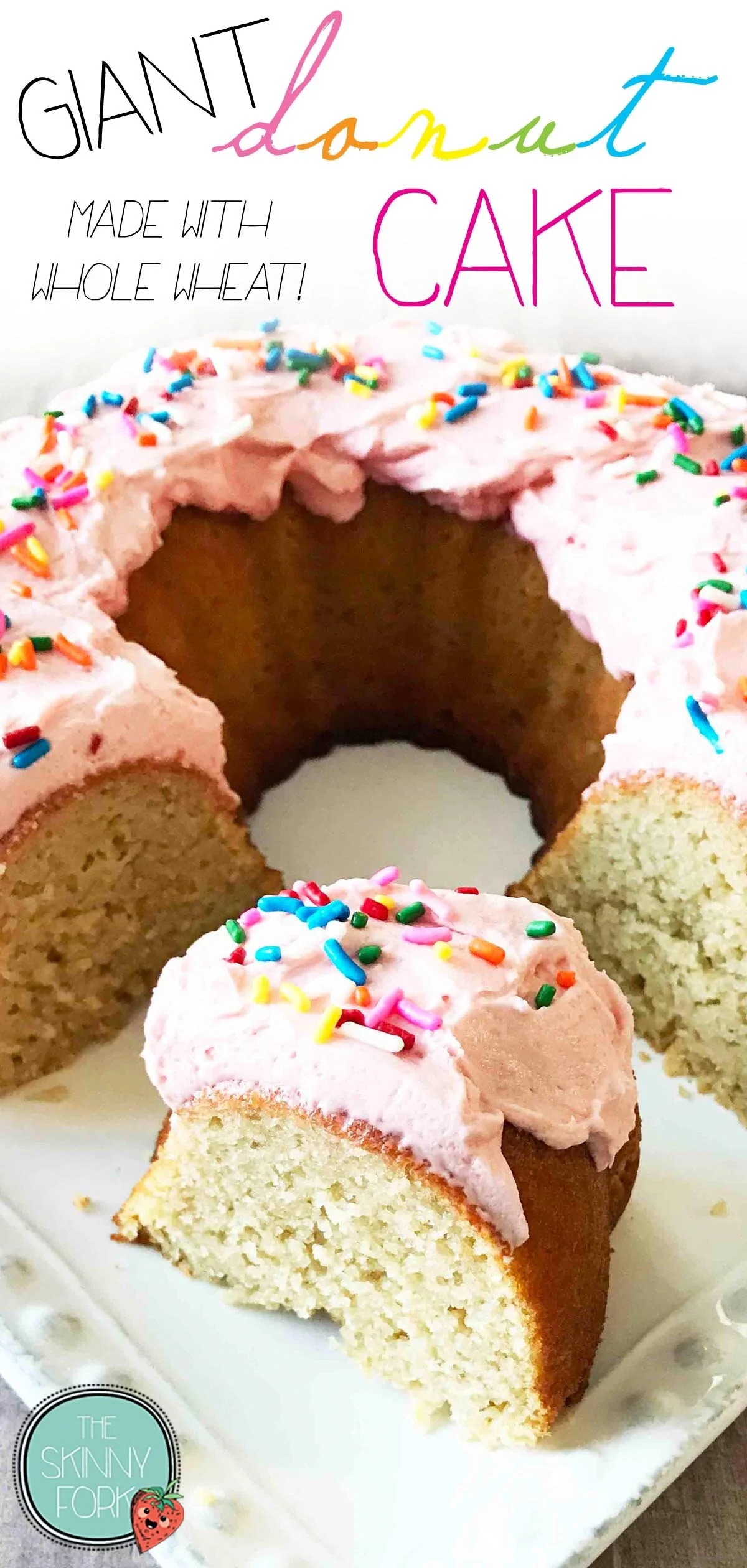 Giant Donut Cake