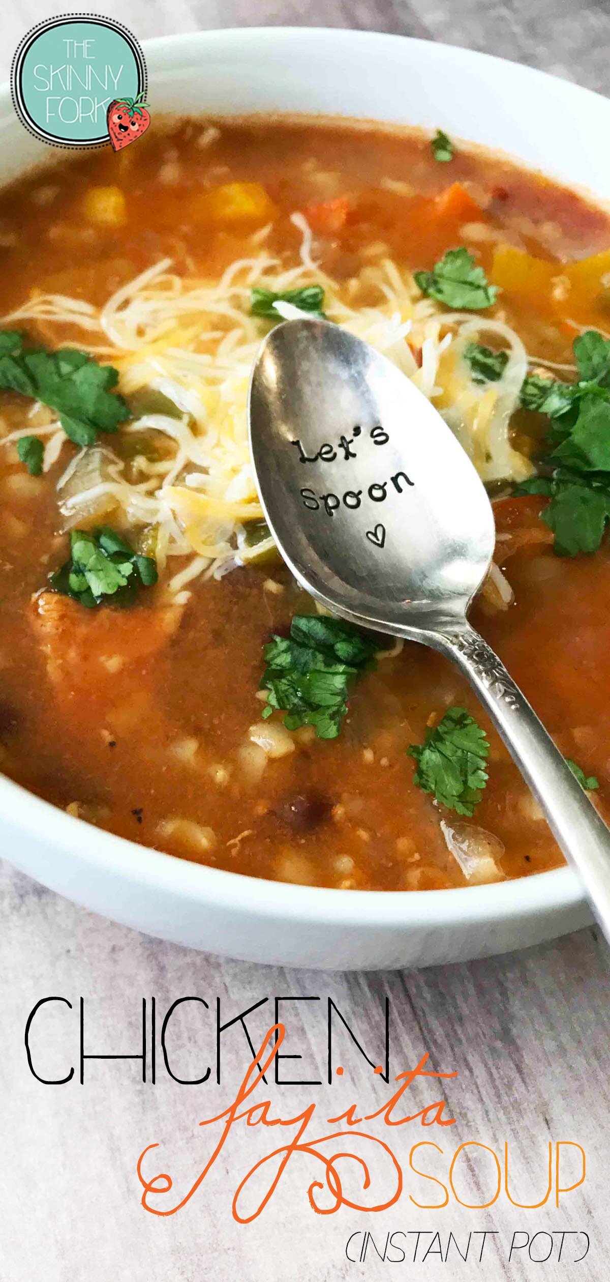 Chicken Fajita Soup (Instant Pot)