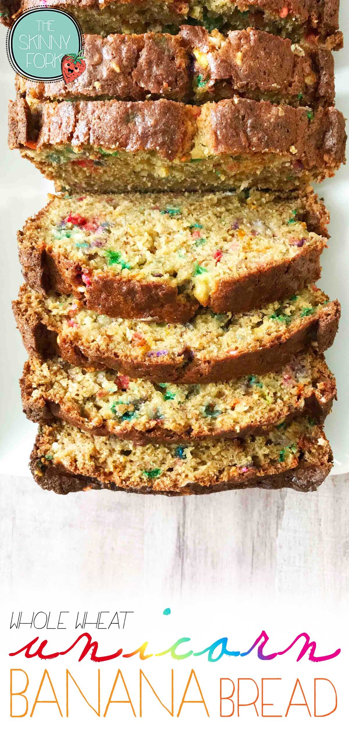 Unicorn Banana Bread