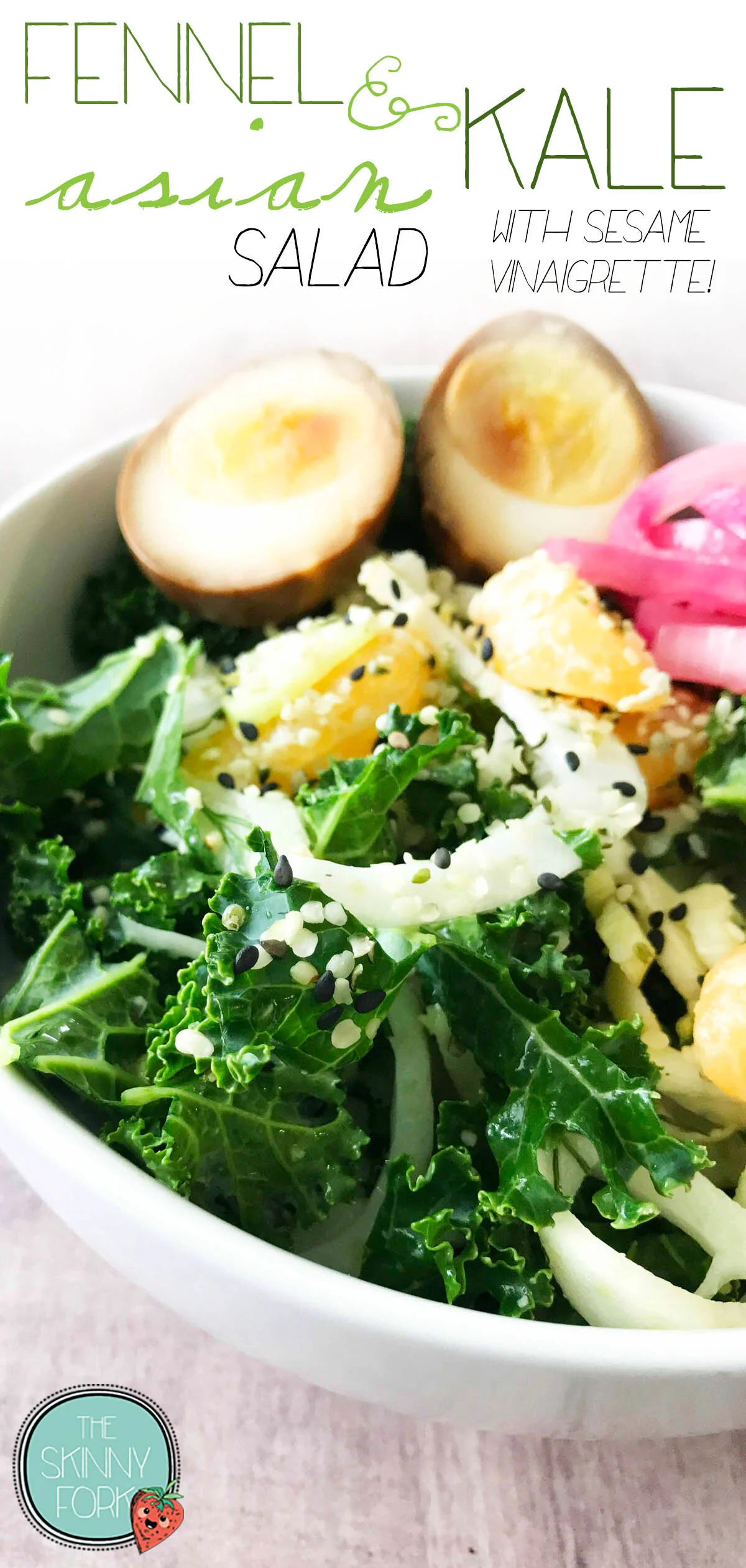Fennel & Kale Asian Salad