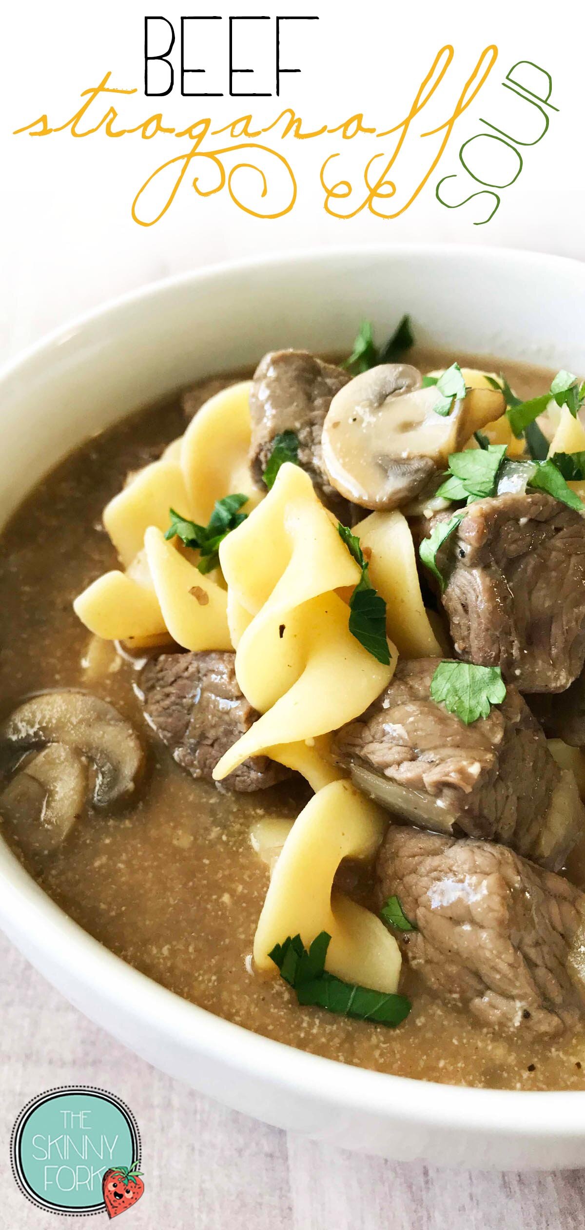 Beef Stroganoff Soup