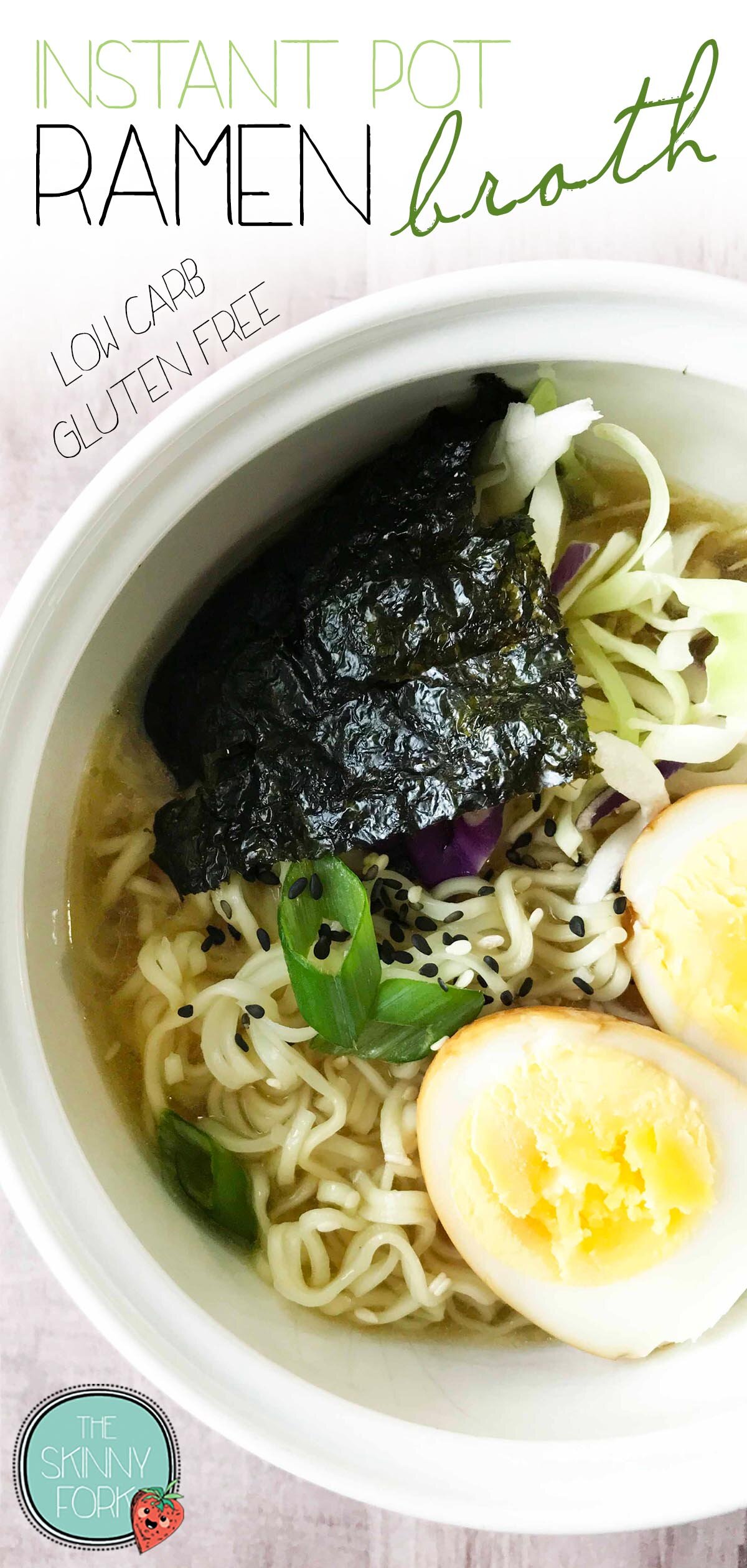 Instant Pot Ramen Broth — The Skinny Fork